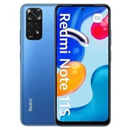 全新香港行貨小米紅米 Note 11S 4G Xiaomi Redmi Note 11S 4G (6GB+128GB) 智能手機 黑色 原裝行貨 Android Smartphone Original