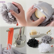VAEC 1 Piece Of Soft Loofah Sponge Bath Ball For Soap 2-in-1 Soap Dispenser And Body Scrub Bathroom 