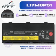 L17M6P51 77+ P50 P51 P52 01AV495 01AV496 01AV477 00NY490 00NY491 00NY492 00NY493 SB10H45078 Battery 