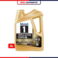 MOBIL 1 TRIPLE ACTION POWER+ 0W20 SQ C5 GF-7A Advanced Fully Synthetic Engine Oil (4L)
