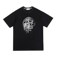 Stone Island 2RC87'REFLECTIVE ONE'PRINT MAN Cotton Jersey Short-sleeved T-shirt