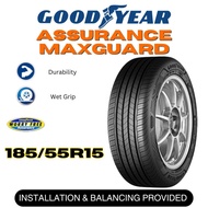 [INSTALLATION PROVIDED] 185/55 R15 GOODYEAR ASSURANCE MAXGUARD Tyre for Perodua Myvi / Alza
