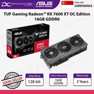 ASUS TUF-RX7600XT-O16G-GAMING AMD Radeon 16GB GDDR6 128bit HDMI 3xDP Graphics