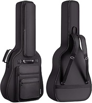 Cahaya Guitar Bag Gig Bag Guitar Bag Guitar Case 6 Front Pockets Waterproof with Music Stand Pocket