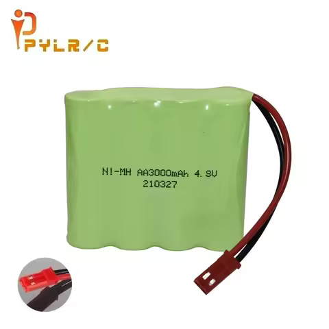 Original 4.8v 3000mAh NiMH Battery For RC Cars Robots Tanks Gun Boats AA 4.8v Rechargeable Battery P