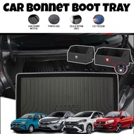 Car Bonnet Boot Tray Perodua Proton Honda Nissan Car Trunk Rear Bonnet Boot Tray city brv axia bezza