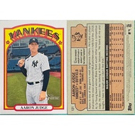 AARON JUDGE MLB 2021 TOPPS HERITAGE 121 Major League Yankees Baseball Card