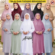 Mewah Exclusive Mini Jubah ARAFAH | Baju Muslimah Dress Premium Ironless Clothing Set