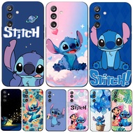 For Samsung Galaxy M16 F16 M36 5G F36 4G M56 F56 5G Case Silicon Cover tpu case Stitch cartoon blue
