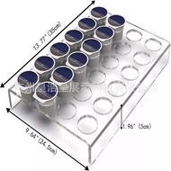 Display Rack18Coffee Bean Hole Capsule Hole Acrylic24U Transparent Coffee Display Stand35Hole GFUJ