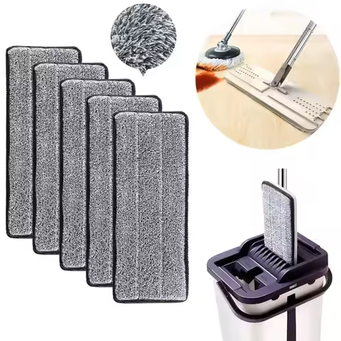 NEW Washable Microfiber Mop Pad Replacement, Dust Mop, Household, Head Cleaning Pad, Grey Color 33x1