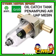 Oil Catch Tank universal. Oct racing. punampung uap oli mesin mobil