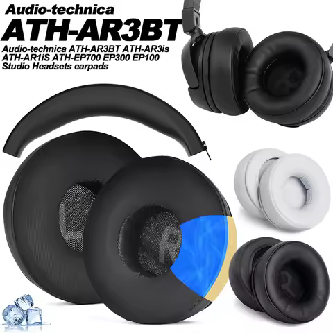 Earpads for Audio-technica ATH-AR3BT ATH-AR3is ATH-EP700 EP300 EP100 Accessories Replacement Sponge 