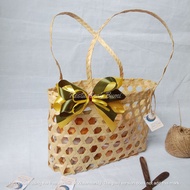 EXCLUSIVE (Ramadan Series) Luna Maya Bag 30cm x 10cm Ribbon | Hampers Bags | Parcel BAG | Woven bag 