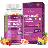 Totaria Sugar Free Multivitamin Gummies for Women 14+ w/Iron, Inositol, Folate, Biotin, Womens Daily