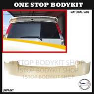 PERODUA ALZA 2009-2013 REAR TRUNK ROOF SPOILER ABS SKIRT LIP BODYKIT
