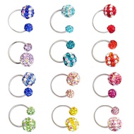 0.8mm Fine Needle U/C Type Double-Headed Turnbuckle 316L Medical Steel Large Small Double Diamond Ba