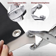 1/2 Inch Grommet Tool Kit Grommet KitLeather Punch Pliers with 200 Silver Metal Eyelets for LeatherB