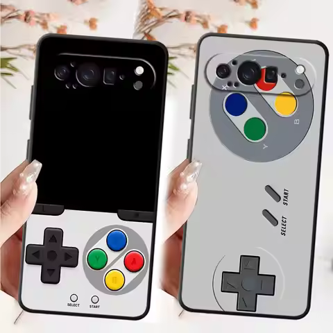 Soft Cover Case for Google Pixel 8a 6a 6 7 8 Pro 10 9 Pro XL 9a 7a Retro Game