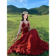 Nomad red maxi dress | 5309R