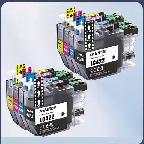 For Brother Ink Cartridge LC422 LC422XL Premium Pigment Ink Compatible MFC-J5340DW J6540DW J6940DW J