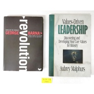 2-IN-1 Bundle 《Preloved Non-Fiction 》 Revolution + Values-Driven Leadership (TX-NF-2106-2004)