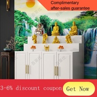 YQ58 Buddha Cabinet Altar Buddha Shrine Buddha Cabinet Altar Buddha Niche Economical Incense Case Wall-Mounted Large Cus