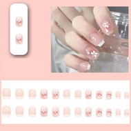 Set Fake Nails Art Professional Nail Extension Use To Daily Use Easy Q2b7