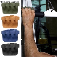 TRENDYZONE0I 1PC/ 1 Pair Weight Lifting Gloves, 9 Colors Cowhide Leather Palm Pad, Anti-Slip Sports 