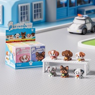 6 pcs/set  cute pet patrol team series building block toys gift