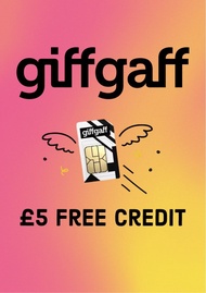 英國 Giffgaff Sim卡 送£5｜*restock in mid-May*