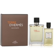 Hermes 愛馬仕 Terre D'Hermes 男士香水套裝: 淡香水 100ml/3.3oz + 洗髮沐浴露 80ml/2.7oz 2pcs