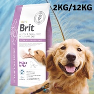 BRIT ULTRA-HYPOALLERGENIC 2KG |  12kg  hypoallergenic dog food