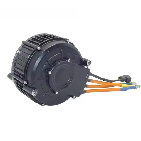 QS MOTOR 5000W 35H V2 Electric Bike Mid Drive Motor QS 165 Motor With 428 Sprocket Adapter