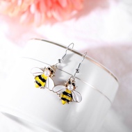 Creative Exaggerated Funny Little Bee Earrings Creative Earrings Earrings Cute Earrings