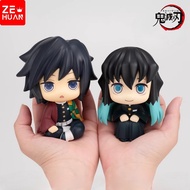 10cm Demon Slayer Anime Look Up Tomioka Giyuu Tokitou Muichirou Kanroji Mitsuri Shinazugawa Sanemi M