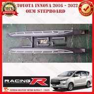 ♞,♘,♙,♟Toyota Innova 2016 to 2023 OEM BLACK / CHROME Stepboard 2017 2018 2019 2020 2021 2022