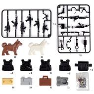 Lego Military Soldier Army WW2 Figure SWAT Weapon Gun Building