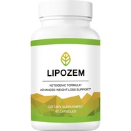 Lipo-zem Capsules, Supplement for Energy, Vitality and Wellness Support, 100% Natural, Vegan Non-GMO