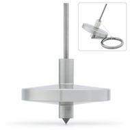 DjuiinoStar High Grade Stainless Steel Gyroscope (Etched 'God Bless America'), Waste Your Time Effic