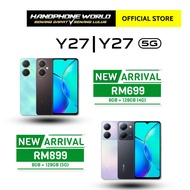 VIVO Y27 (6GB+128GB) | Y27 5G (8GB+128GB)| 44W FLASHCHARGE | 5000mAH BATTERY CAPACITY | 6.64" SUNLIG