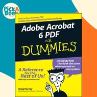 Adobe Acrobat 6 PDF For Dummies by Greg Harvey (US edition, paperback)