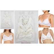 Bra Wanita / Underwear Without Wire Without Foam BIG Size 42B 46DD 48DD Non Padded Wireless Bra Expo