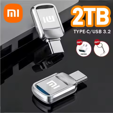 Xiaomi USB Flash Drive 2TB 1TB USB 3.2 High Speed Car Electronic Accessory Adapter Plug Play Video L