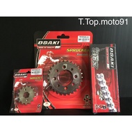 Stainless Steel Chain Set 415 D/N 415-120L Front Dash 415-14T Rear 415 28T-40T