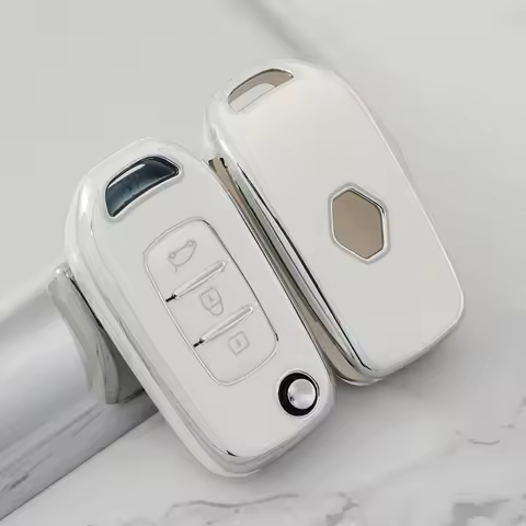 TPU Car Flip Key Case Cover for Renault Duster Kwid CLI O 5 Wingo Kadjar Logan Sandero Stepway Arkan