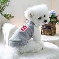 Pet Clothes Clothing Clothing Clothing Dog Cat Cat Clothing Clothing Clothing Sweatshirt No. 9 Zippe