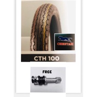 TAYAR 70/90-17, 80/90-17 CTH100 TUBELESS TYRE