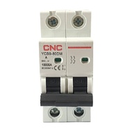 เบรกเกอร์ DC YCB9-80DM 250V 2Pole เบรกเกอร์ไฟฟ้า 10KA