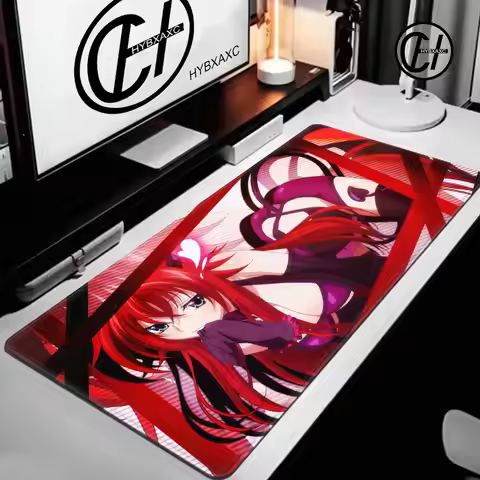 Anime Girl Rias Gremory High School Dxd Mousepad Large Gaming Mouse Pad LockEdge Thickened Computer